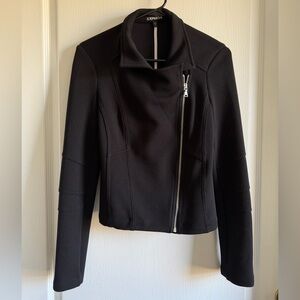 Express Black Textured Blazer